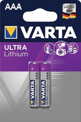 Batterie ULTRA Lithium 1,5 V AAA Micro 1100 mAh FR10G445 6103 2 S 