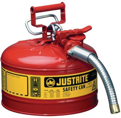 Sicherheitsverteilerbehälter 4,0l Stahlbl.D241xH267mm JUSTRITE 